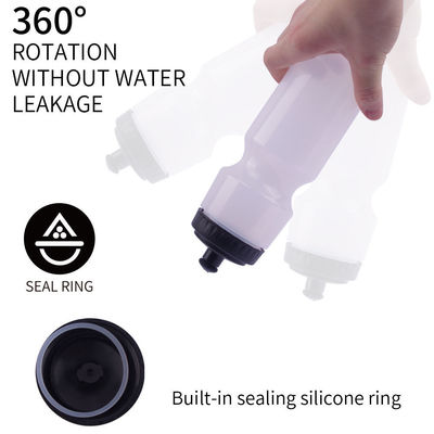 Unisexe 550ml 750ml Bouteille d'eau à pression sans BPA réutilisable pour vélo Randonnée à vélo