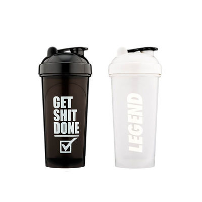 Bouteille d'eau de sport Bouteille de protéines en plastique Bouteille 400 ml 600 ml 700 ml 1000 ml Bouteille de gym