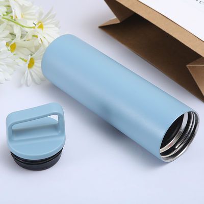 480 ml/600 ml bouteille thermos en acier inoxydable Logo personnalisé pour les voyages sportifs portables