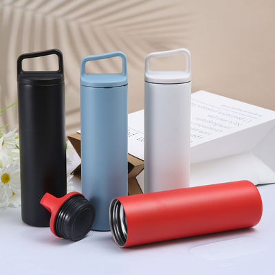 480 ml/600 ml bouteille thermos en acier inoxydable Logo personnalisé pour les voyages sportifs portables