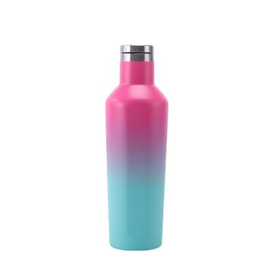 17 oz Salle de sport écologique isolée en acier inoxydable Logo personnalisé Bouteille d'eau sportive imperméable