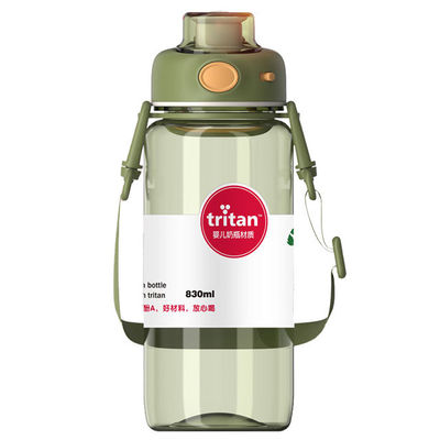 Logo personnalisé Acceptable Bouteille d'eau en plastique Tritan fantaisie pour l'occasion de camping