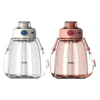 Bouteille d'eau d'été stylée pour femmes sur mesure avec poignée d'eau bouillante