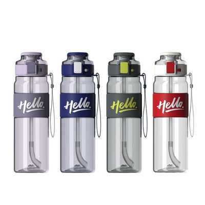 Bouteille d'eau en plastique personnalisée pour le jus et l'eau