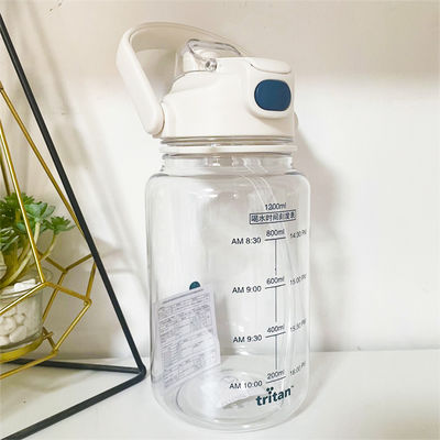 Logo personnalisé Acceptable 297g de bouteilles d'eau réutilisables sans BPA pour la promotion de Cool Gym