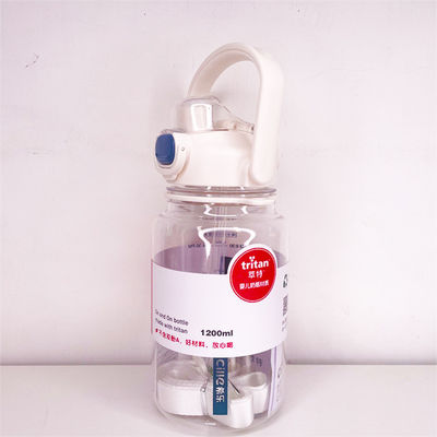 Logo personnalisé Acceptable 297g de bouteilles d'eau réutilisables sans BPA pour la promotion de Cool Gym