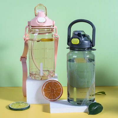 Logo personnalisé Acceptable 297g de bouteilles d'eau réutilisables sans BPA pour la promotion de Cool Gym