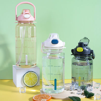 Logo personnalisé Acceptable 297g de bouteilles d'eau réutilisables sans BPA pour la promotion de Cool Gym