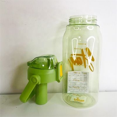 Bouteille d'eau pour infusion de fruits de voyage 1000 ml Tritan Sports Sac à thé en plastique Bouteille d'infusion