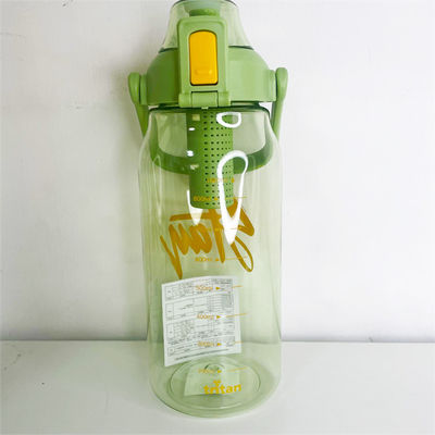 Équipé d' un revêtement anticorrosion 850 ml et 1 L de bouteille de perfusion de fruits de Tritan de Corée