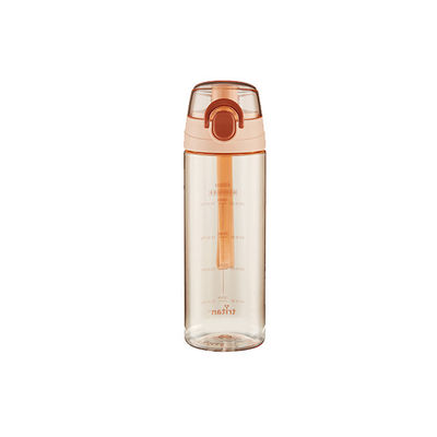 Accessoires de boissons en extérieur Grippe à main Bouteille d'eau en plastique Tritan avec temps de motivation
