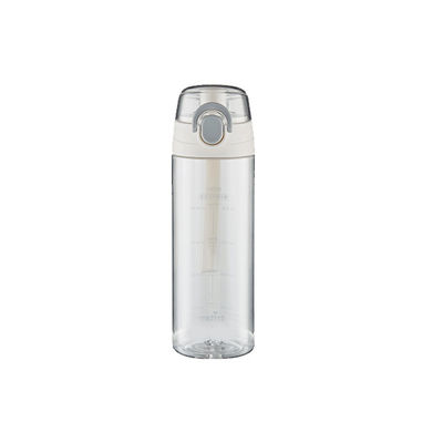 Accessoires de boissons en extérieur Grippe à main Bouteille d'eau en plastique Tritan avec temps de motivation