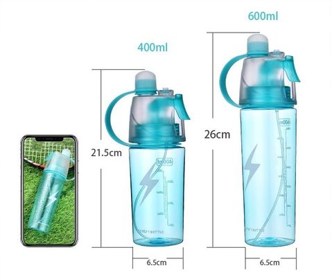 Bouteille d'eau portable de 400/600 ml pour l'escalade Capacité 600 ml Isolation thermique Aucune