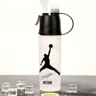 400/600 ml Gobelets d'eau de sport en plastique extérieur avec méthode d'écoulement de l'eau