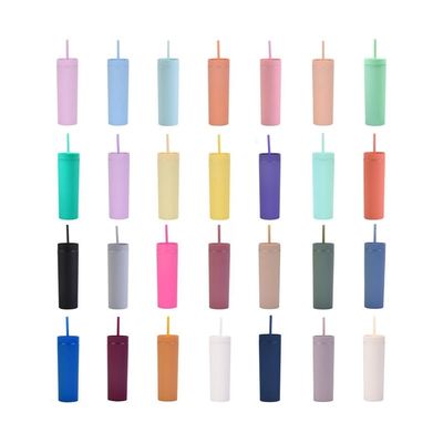 Plusieurs styles de conception Bouteilles d'eau en plastique de qualité alimentaire de 16 oz pour le tumbler