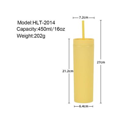 Plusieurs styles de conception Bouteilles d'eau en plastique de qualité alimentaire de 16 oz pour le tumbler