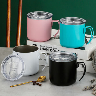 Production Coupe-cadeau 380ml Bureau personnalisé étanche à l' écoulement en acier inoxydable sous vide isolé