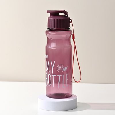 500 ml de tasse d'eau froide en PET transparente parfaite pour les sports de plein air et l'eau bouillante