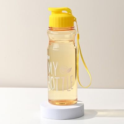 Bouteille d'eau transparente en plastique PET de 500 ml personnalisée pour l' hydratation en extérieur