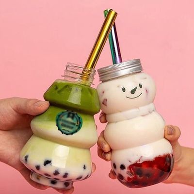 Bouteille d'eau en forme d'arbre de Noël 500 ml 300 ml pour le thé au lait
