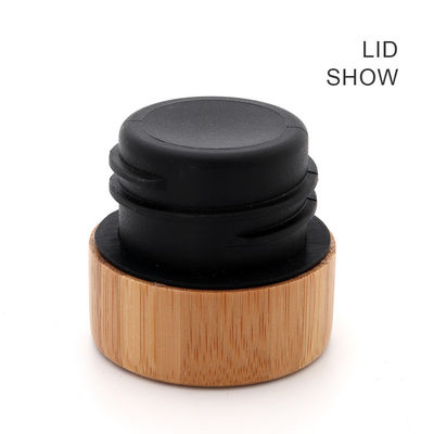 Bouteille d'eau en acier inoxydable de 350 ml avec couvercle en bambou Votre parfait compagnon de voyage