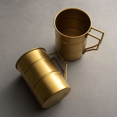 Bouteille d'eau de bière portable en acier inoxydable 304 avec poignée style de conception minimaliste