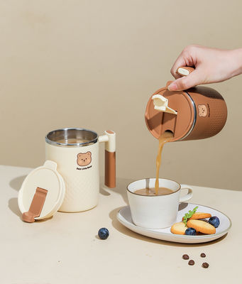 Coupe de café en acier inoxydable 304 durable à 450 ml, étanche à l'eau pour étudiants