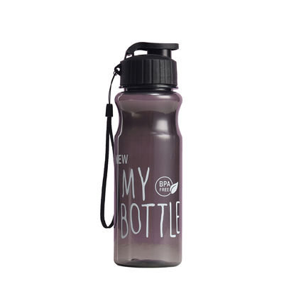 Coupe de gym créative matte de 480 ml 500 ml bouteilles de boissons en plastique pour le sport en plein air