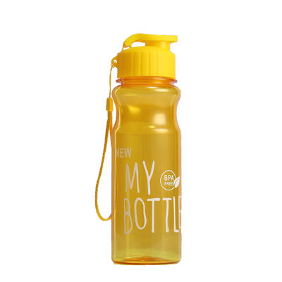 Coupe de gym créative matte de 480 ml 500 ml bouteilles de boissons en plastique pour le sport en plein air