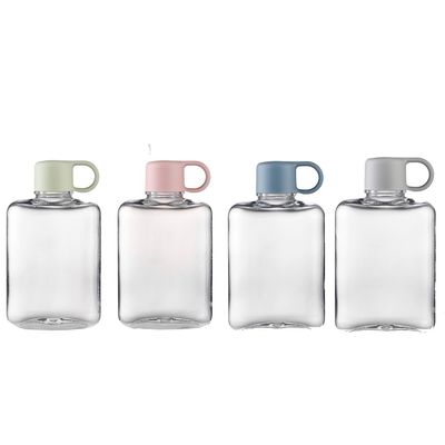 Bouteille d'eau claire extérieure Portable Tritan Mini plastique tasse d'eau pour la résistance à la chute