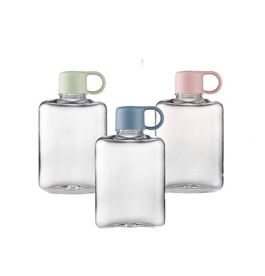 Bouteille d'eau claire extérieure Portable Tritan Mini plastique tasse d'eau pour la résistance à la chute