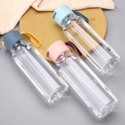 Restez hydraté n'importe où 550 ml bouteille d'eau portable Tritan avec revêtement anticorrosion