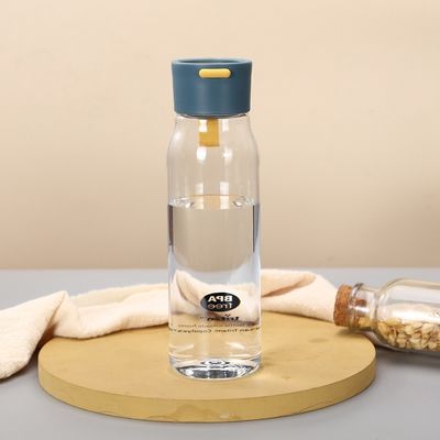 550 ml de bouteille d'eau de Tritan en plastique sans Bpa, résistant à la fuite, recyclable, idéal pour courir
