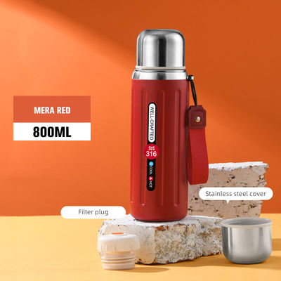 Logo personnalisé chaud 600 ml Thermos en acier inoxydable Convient pour les étudiants et en plein air