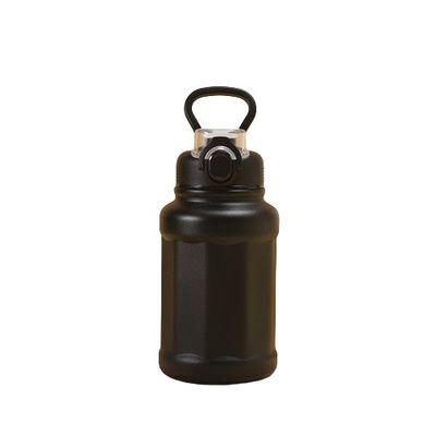 Coupe de thermos sous vide en acier inoxydable de sport en plein air avec 700 ml de grande capacité et paille