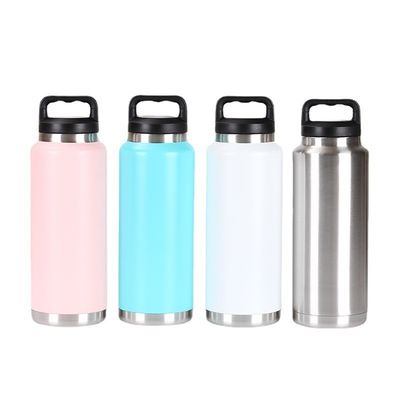 Bouteille d'eau en acier inoxydable portable et imperméable 18 oz 26 oz 36 oz Parfaite pour tous
