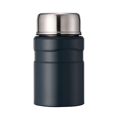Boîte à manger isolée sous vide en acier inoxydable de 750 ml pour la protection de l'environnement