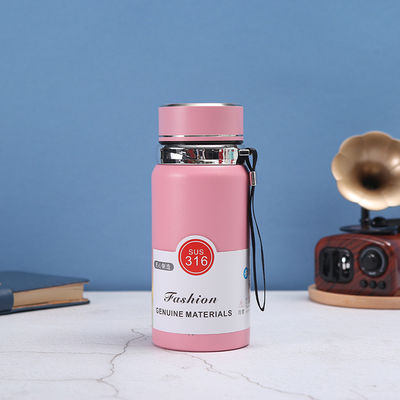 Meilleure vente Bouteille d'eau isolée en acier inoxydable à double paroi de grande capacité