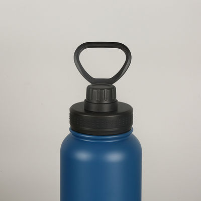 Bouteilles sportives isolées sous vide en acier inoxydable portatives directes de 1000 ml avec poignée