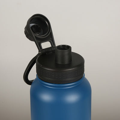 Bouteilles sportives isolées sous vide en acier inoxydable portatives directes de 1000 ml avec poignée