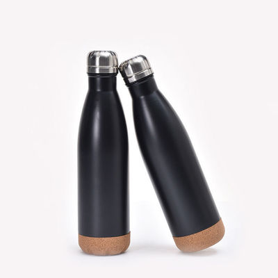 Bouteille de boissons à double vide en acier inoxydable de 500 ml pour les voyages et les sports