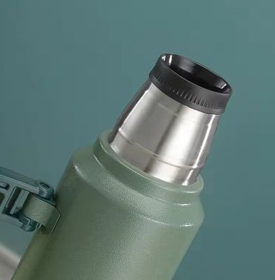 Bouteille d'eau de 1 litre pour l'escalade en plein air Camping Thermos isolé étanche en acier inoxydable
