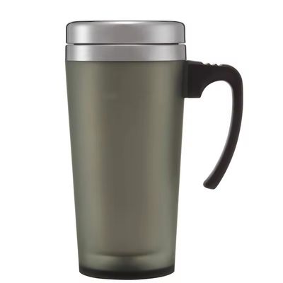 16 oz Portable Sports en plein air Thermos isolé tasse de café en acier inoxydable avec poignée