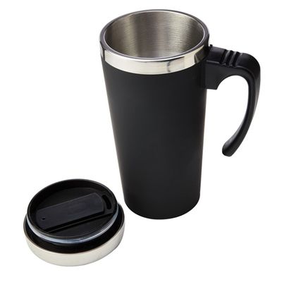 16 oz Portable Sports en plein air Thermos isolé tasse de café en acier inoxydable avec poignée