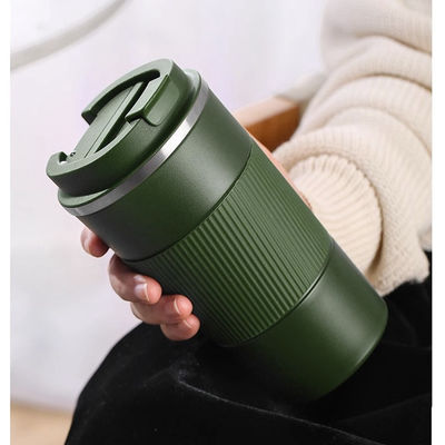 Coupe à vide à double paroi en acier inoxydable 380 ml/510 ml pour voyages isolés et café chaud