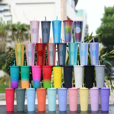 Style Country Design 24 oz Bouteille d'eau rayonnante à double paroi