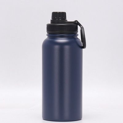 Bouteille à vide 1000 ml Bouteille d'eau en acier inoxydable de grande capacité pour l' extérieur et la plage