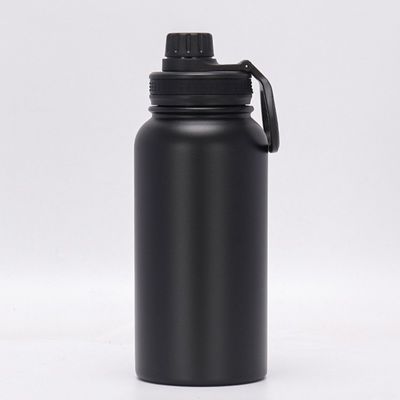 Bouteille à vide 1000 ml Bouteille d'eau en acier inoxydable de grande capacité pour l' extérieur et la plage