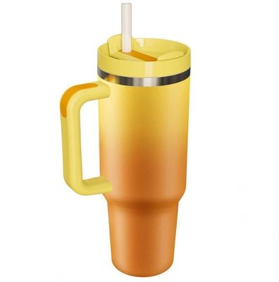 Couleur personnalisée 40oz capacité en acier inoxydable Tumbler Voyage avec poignée pour On-the-go