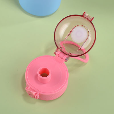 Donnez l'échantillon 1L plastique BPA libre Sport Gym bouteille d'eau avec marqueur de temps et paille